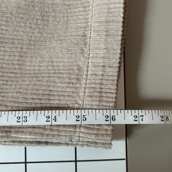 Afends Paradise Moss Organic Corduroy Carpenter Pants – Dark Ecru, Size 26 - Picture 12 of 14